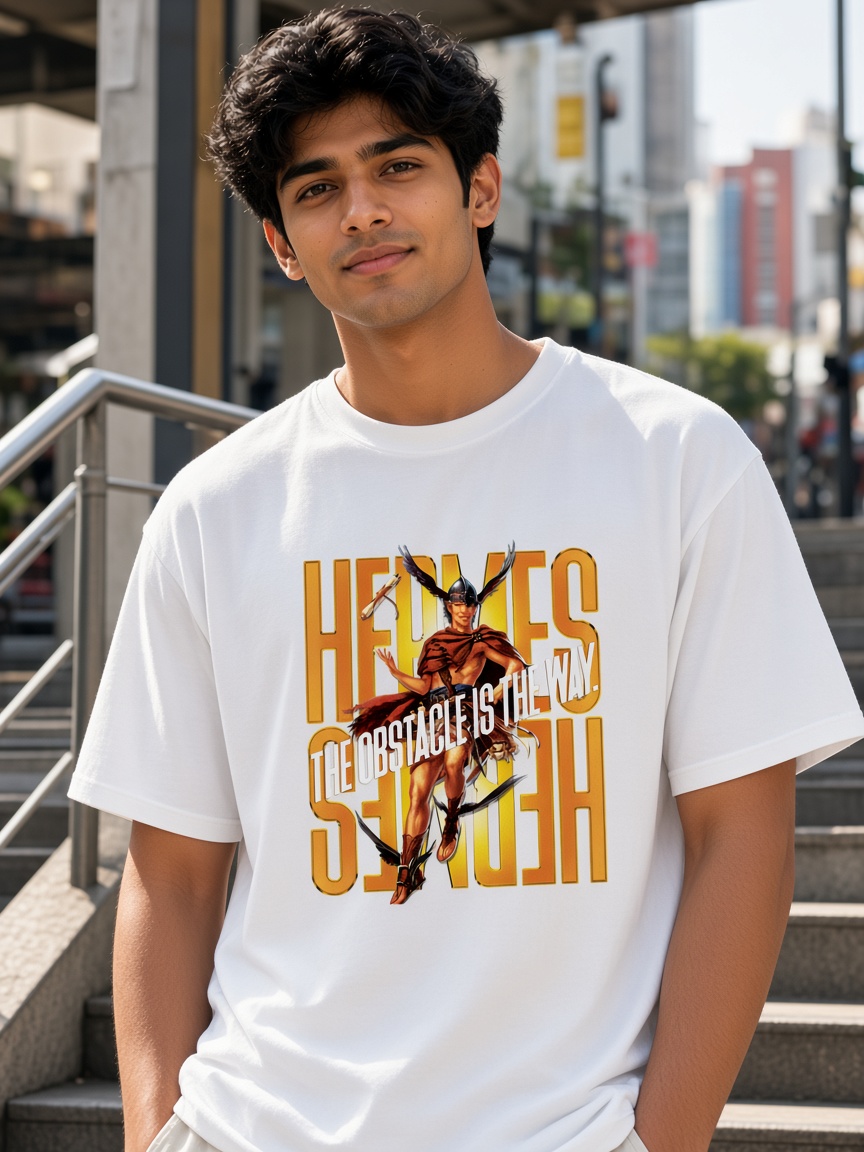 Hermes tee on white
